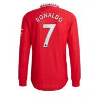 Manchester United Cristiano Ronaldo #7 Fotballklær Hjemmedrakt 2022-23 Langermet